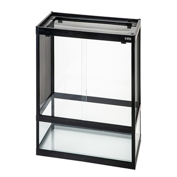 側網款強化玻璃飼育保溫箱45x30x60
